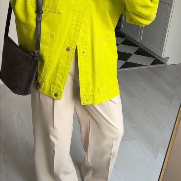 Zara split leather crossbody bag NWT - Picture 6 of 6